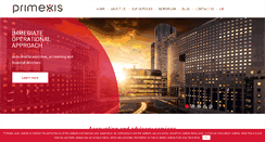 Desktop Screenshot of primexis.eu