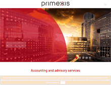 Tablet Screenshot of primexis.eu