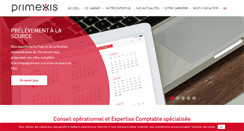 Desktop Screenshot of primexis.fr